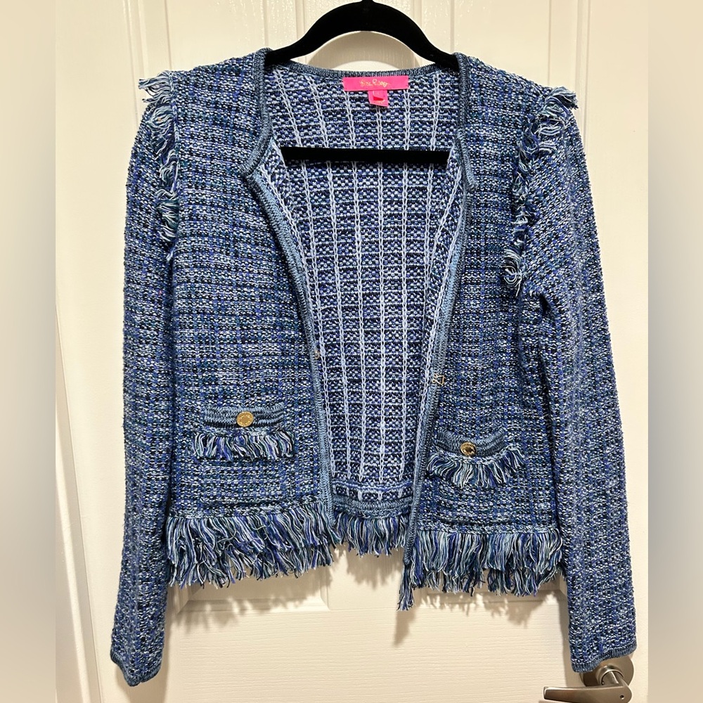 Lilly Pulitzer Simora Jacket - Blue - Small